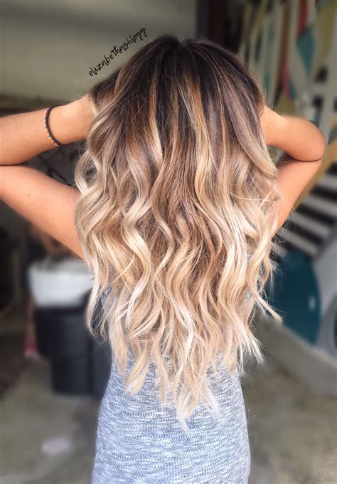 blonde hair colors ombre